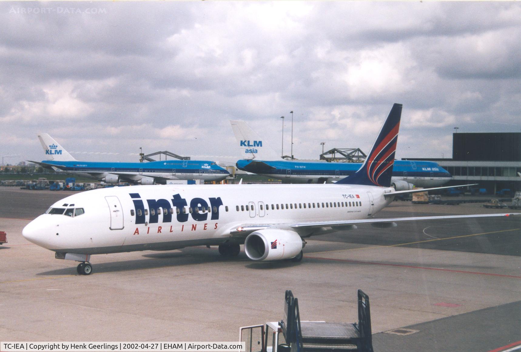 TC-IEA, 2002 Boeing 737-8CX C/N 32361, Inter Airlines