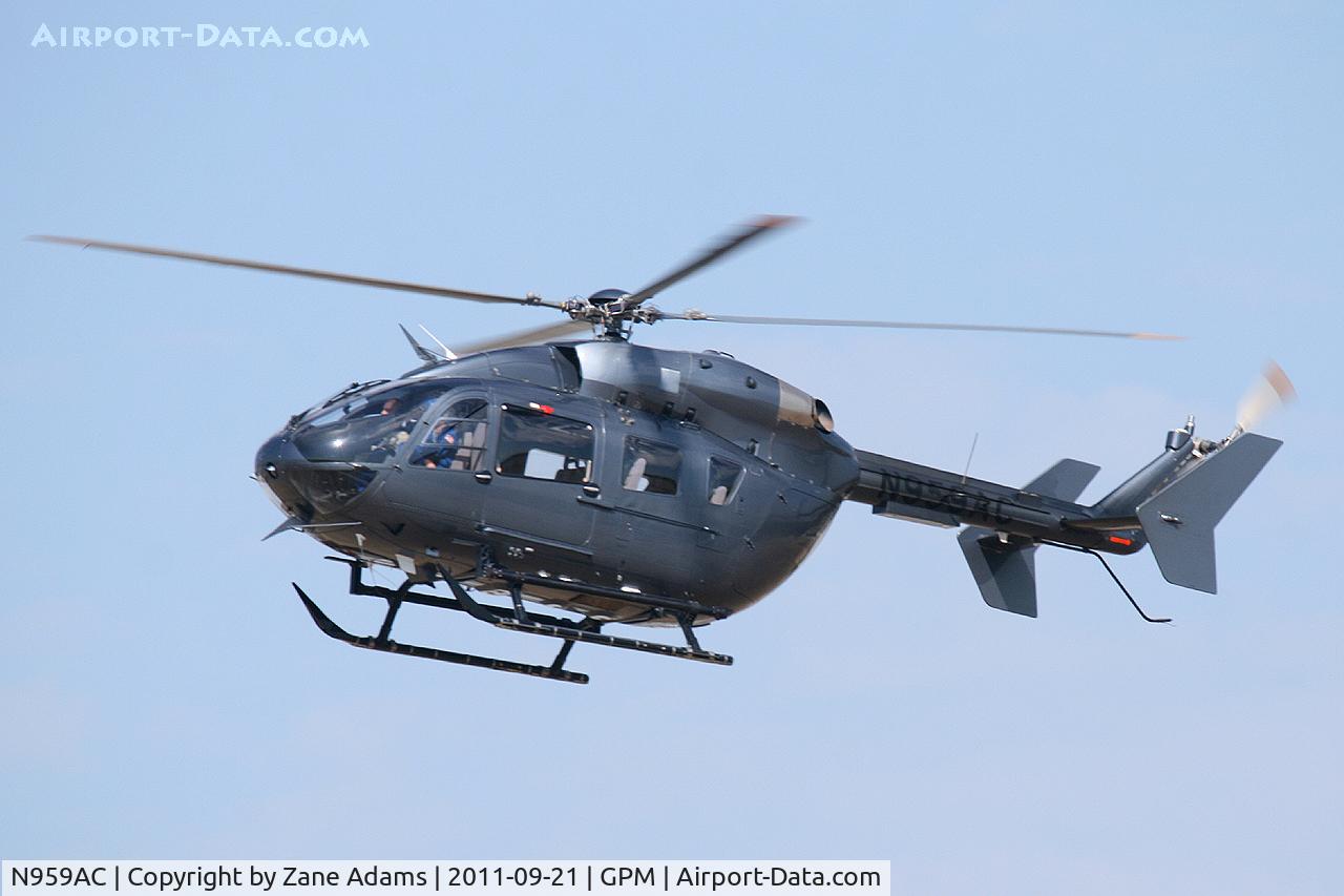 N959AC, 2007 Eurocopter-Kawasaki EC-145 (BK-117C-2) C/N 9137, At Grand Prairie Municipal