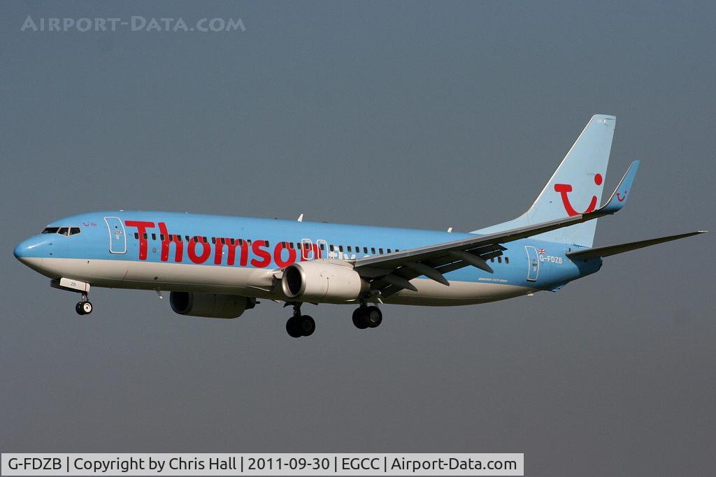 G-FDZB, 2007 Boeing 737-8K5 C/N 35131, Thomson