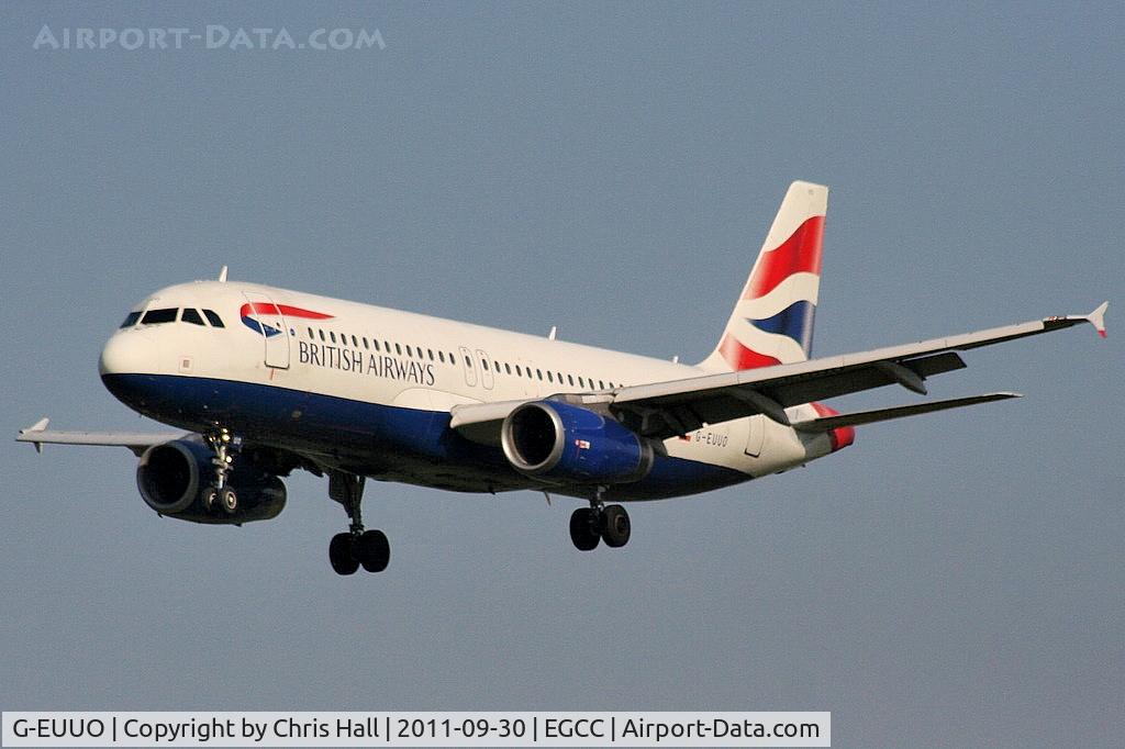 G-EUUO, 2003 Airbus A320-232 C/N 1958, British Airways