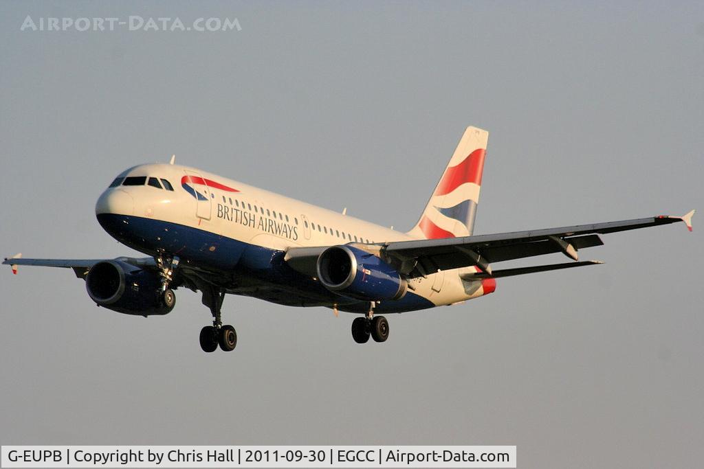G-EUPB, 1999 Airbus A319-131 C/N 1115, British Airways