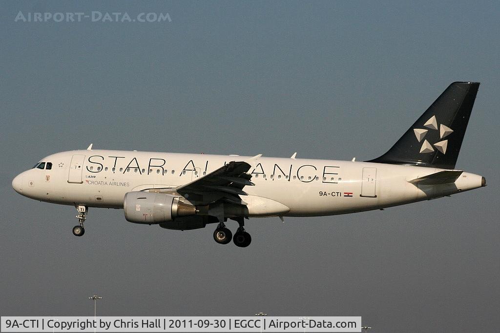9A-CTI, 1999 Airbus A319-112 C/N 1029, Croatia Airlines