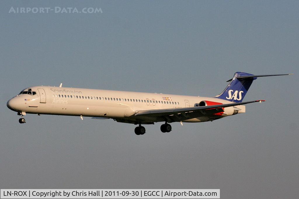 LN-ROX, 1988 McDonnell Douglas MD-82 (DC-9-82) C/N 49603, Scandinavian Airlines
