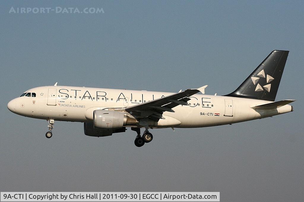 9A-CTI, 1999 Airbus A319-112 C/N 1029, Croatia Airlines
