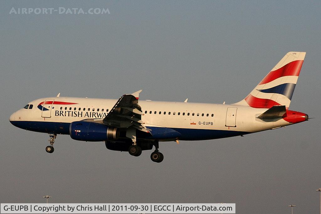 G-EUPB, 1999 Airbus A319-131 C/N 1115, British Airways