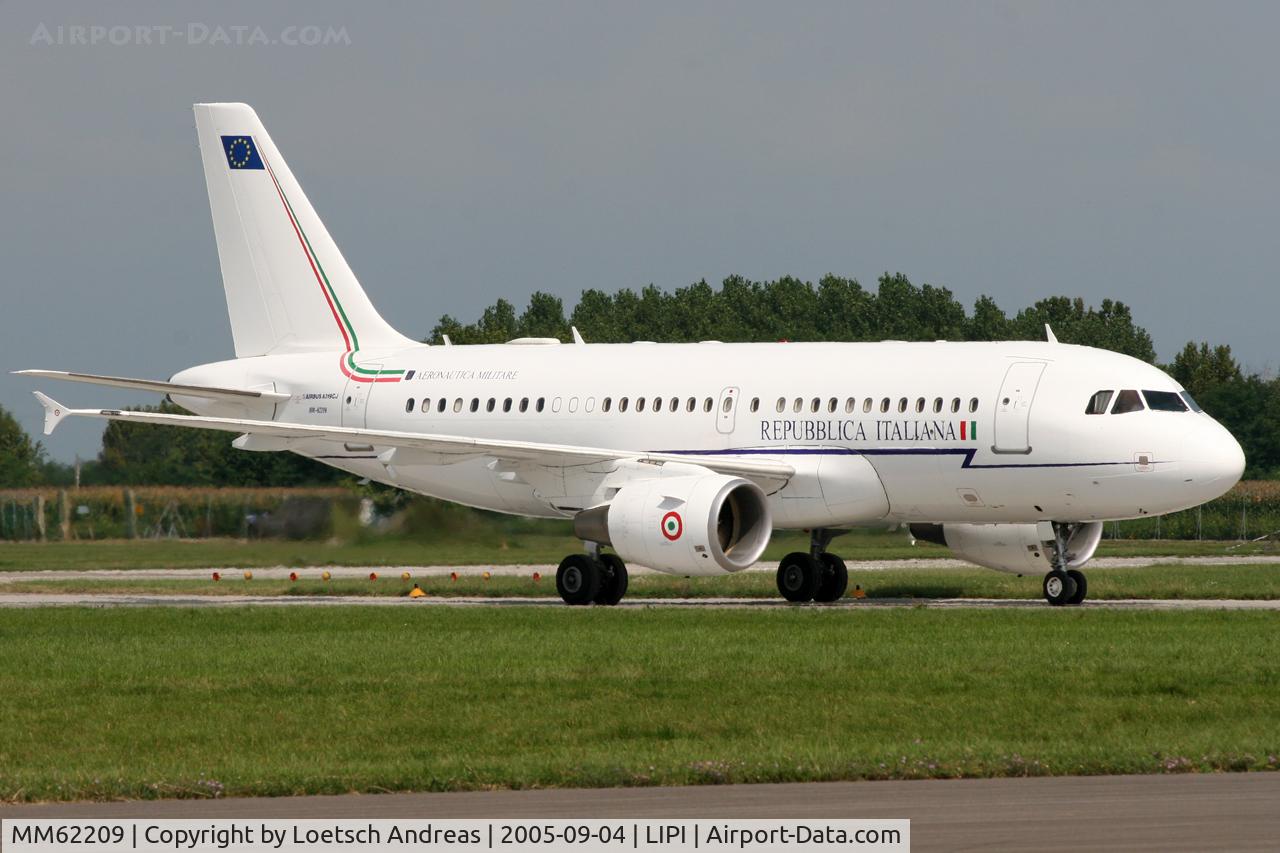 MM62209, 2002 Airbus ACJ319 (A319-115/CJ) C/N 1795, Italian Air Force