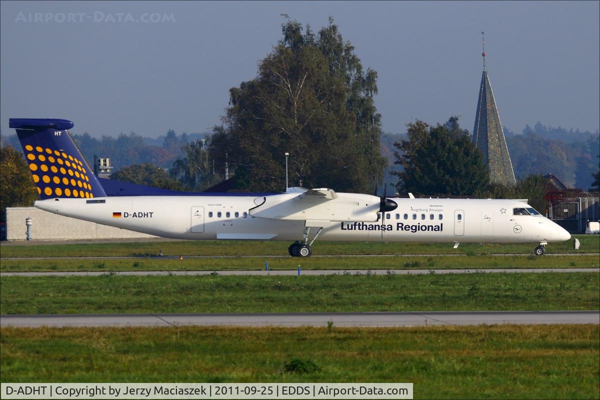 D-ADHT, 2009 De Havilland Canada DHC-8-400Q Dash 8 C/N 4281, De Havilland Canada DHC-8-400Q Dash 8