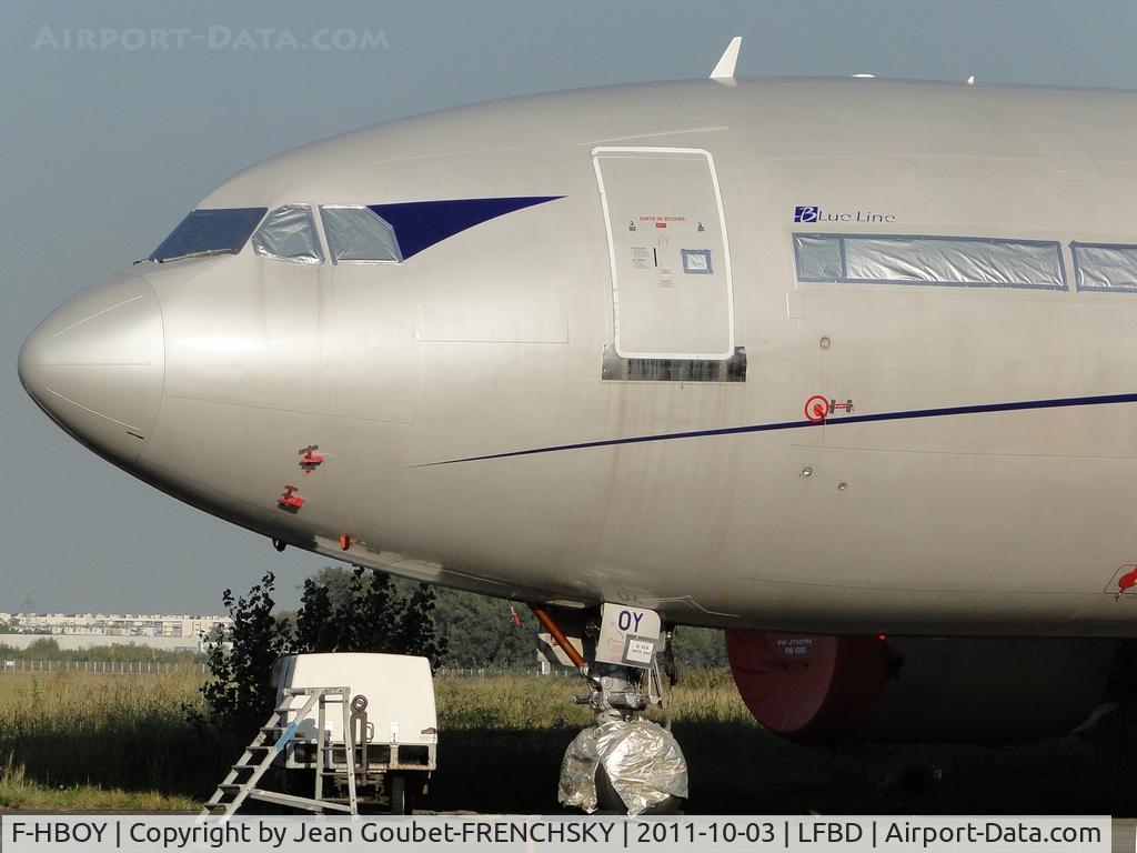 F-HBOY, 1992 Airbus A310-325/ET C/N 650, ex BLUELINE