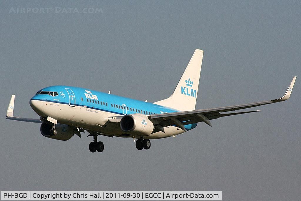 PH-BGD, 2008 Boeing 737-7K2 C/N 30366, KLM Royal Dutch Airlines