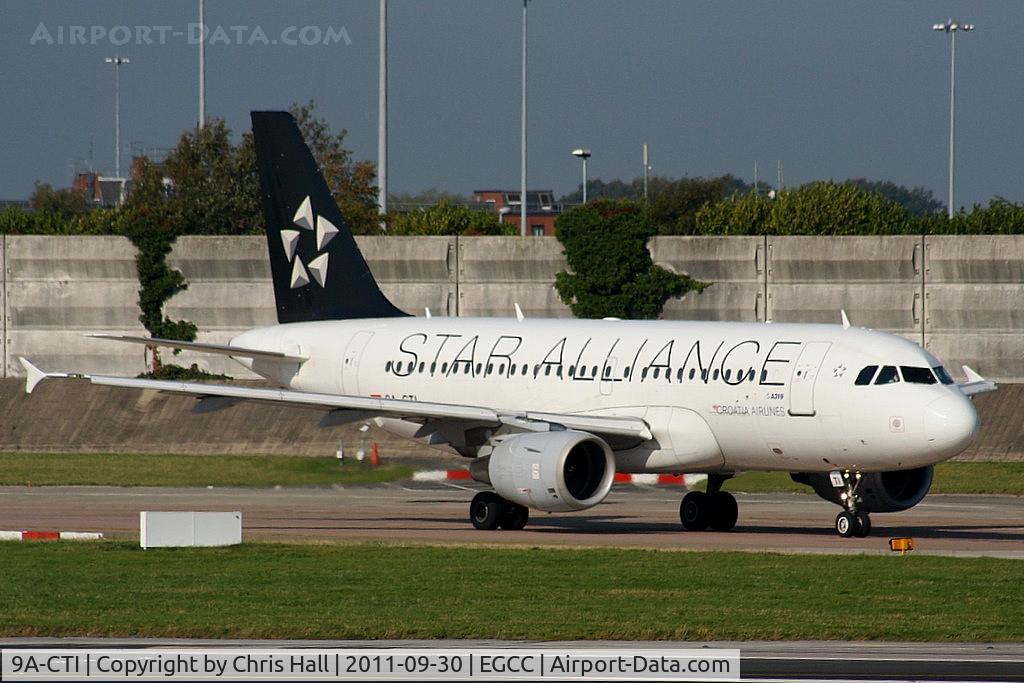 9A-CTI, 1999 Airbus A319-112 C/N 1029, Croatia Airlines