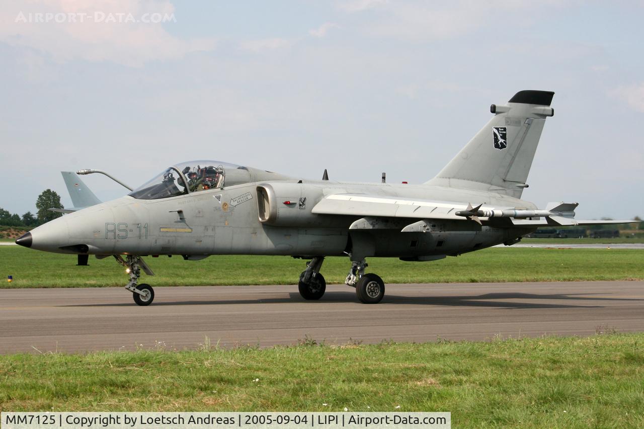 MM7125, AMX International AMX C/N IX037, Italian Air Force