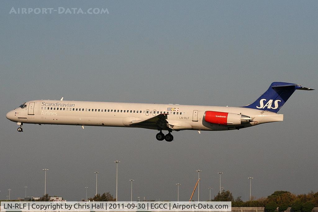LN-RLF, 1985 McDonnell Douglas MD-82 (DC-9-82) C/N 49383, Scandinavian Airlines