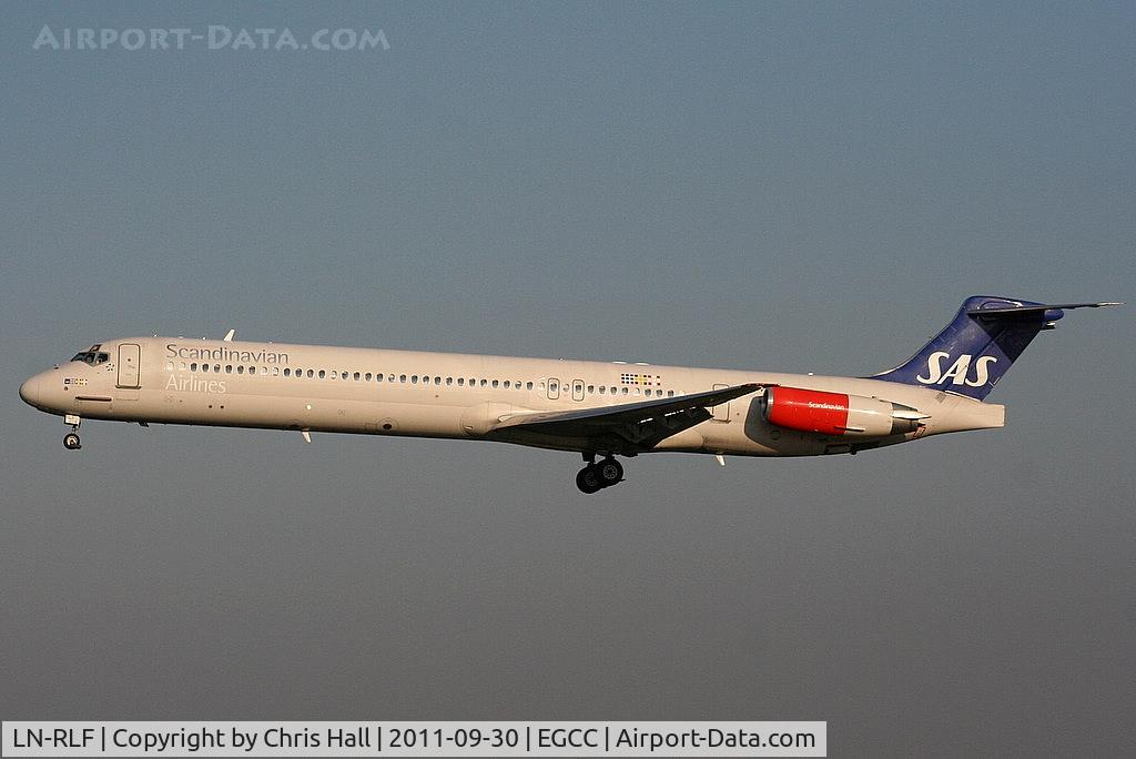 LN-RLF, 1985 McDonnell Douglas MD-82 (DC-9-82) C/N 49383, Scandinavian Airlines