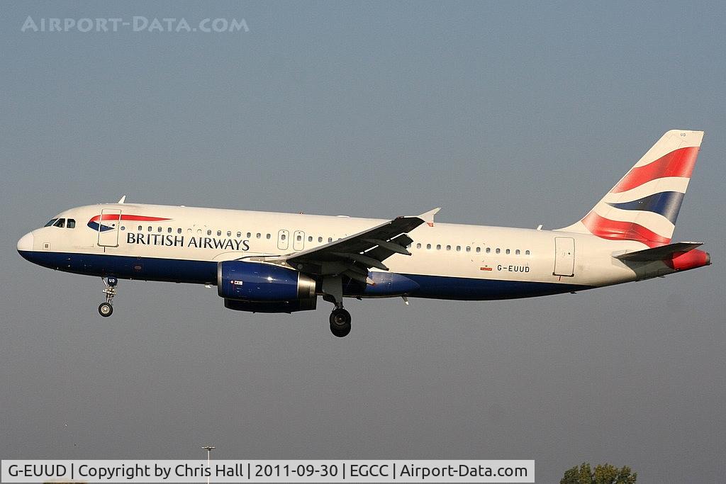G-EUUD, 2002 Airbus A320-232 C/N 1760, British Airways