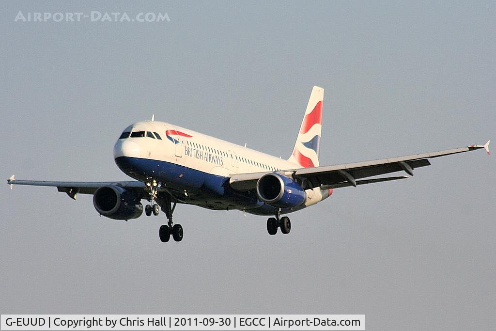 G-EUUD, 2002 Airbus A320-232 C/N 1760, British Airways