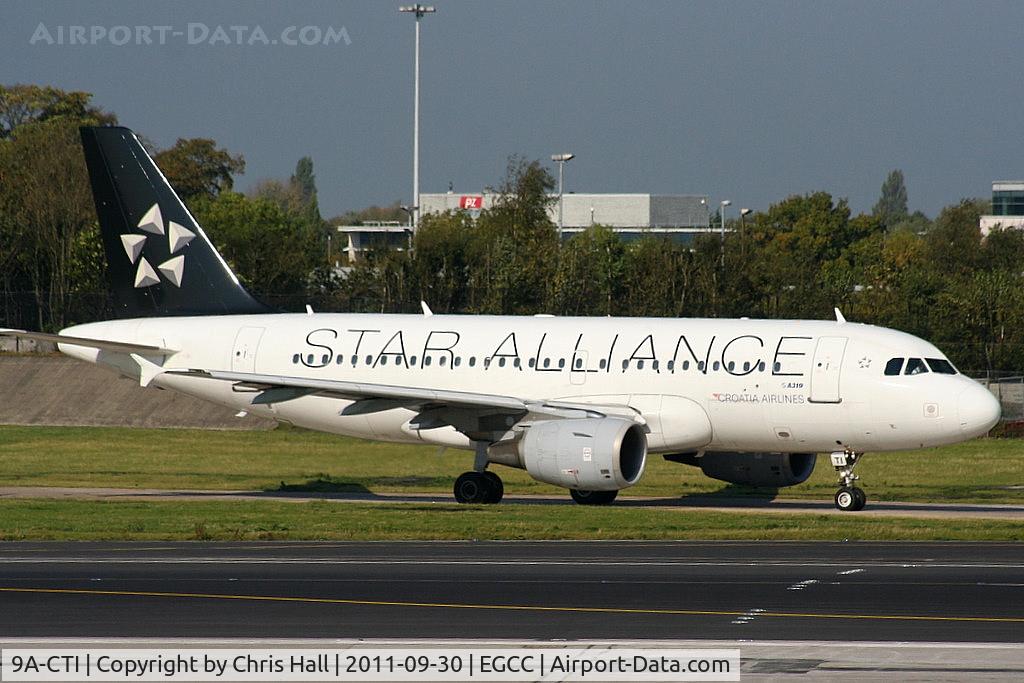 9A-CTI, 1999 Airbus A319-112 C/N 1029, Croatia Airlines