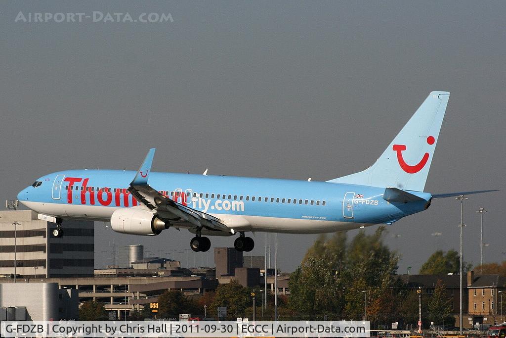 G-FDZB, 2007 Boeing 737-8K5 C/N 35131, Thomson