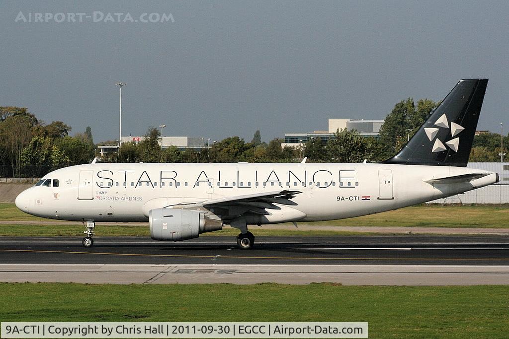9A-CTI, 1999 Airbus A319-112 C/N 1029, Croatia Airlines