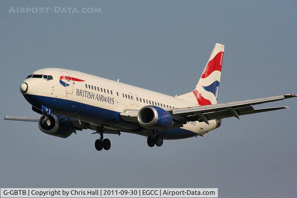 G-GBTB, 1993 Boeing 737-436 C/N 25860, British Airways