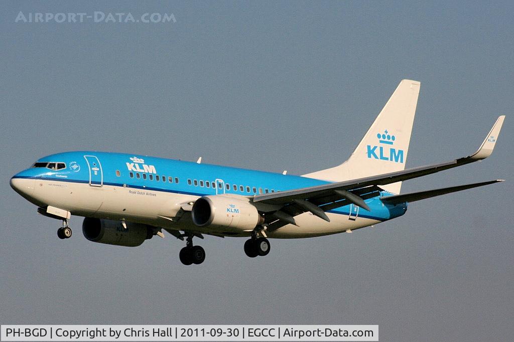 PH-BGD, 2008 Boeing 737-7K2 C/N 30366, KLM Royal Dutch Airlines