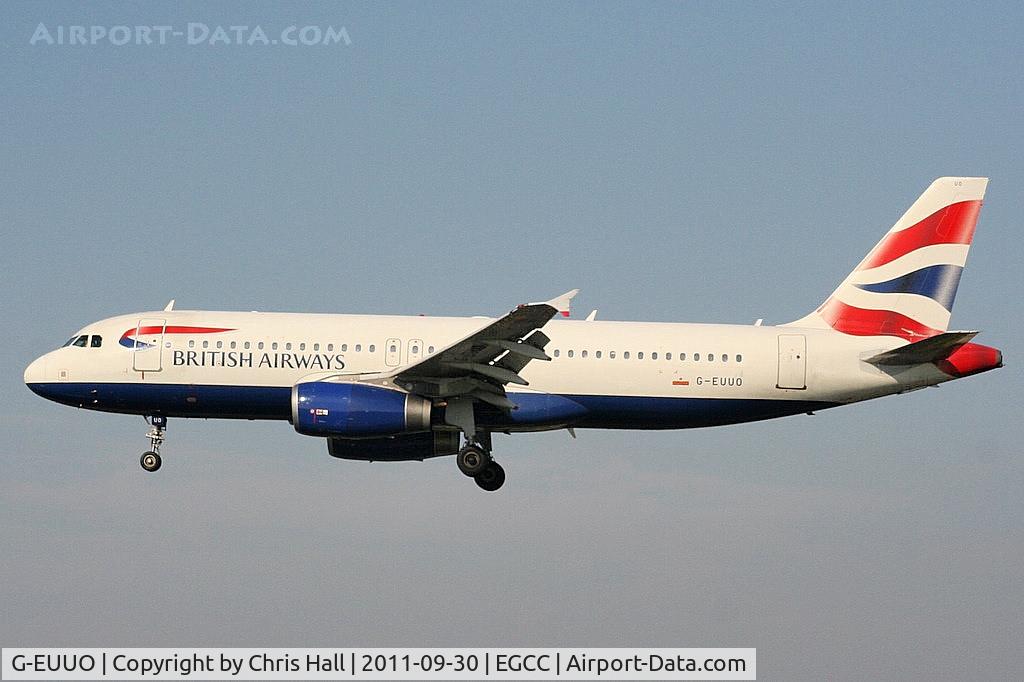 G-EUUO, 2003 Airbus A320-232 C/N 1958, British Airways