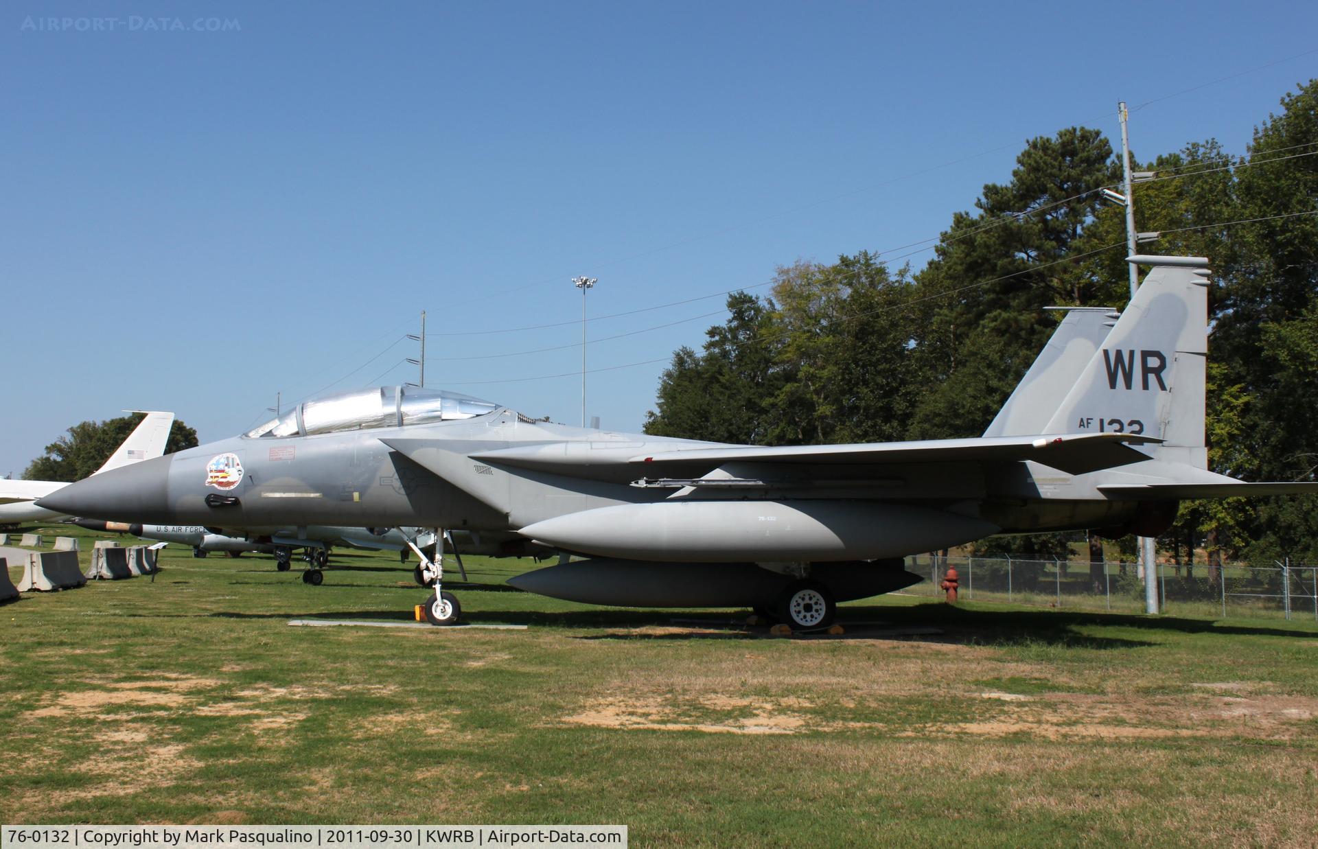 76-0132, 1976 McDonnell Douglas F-15B Eagle C/N 0246/B034, McDonnell Douglas F-15B