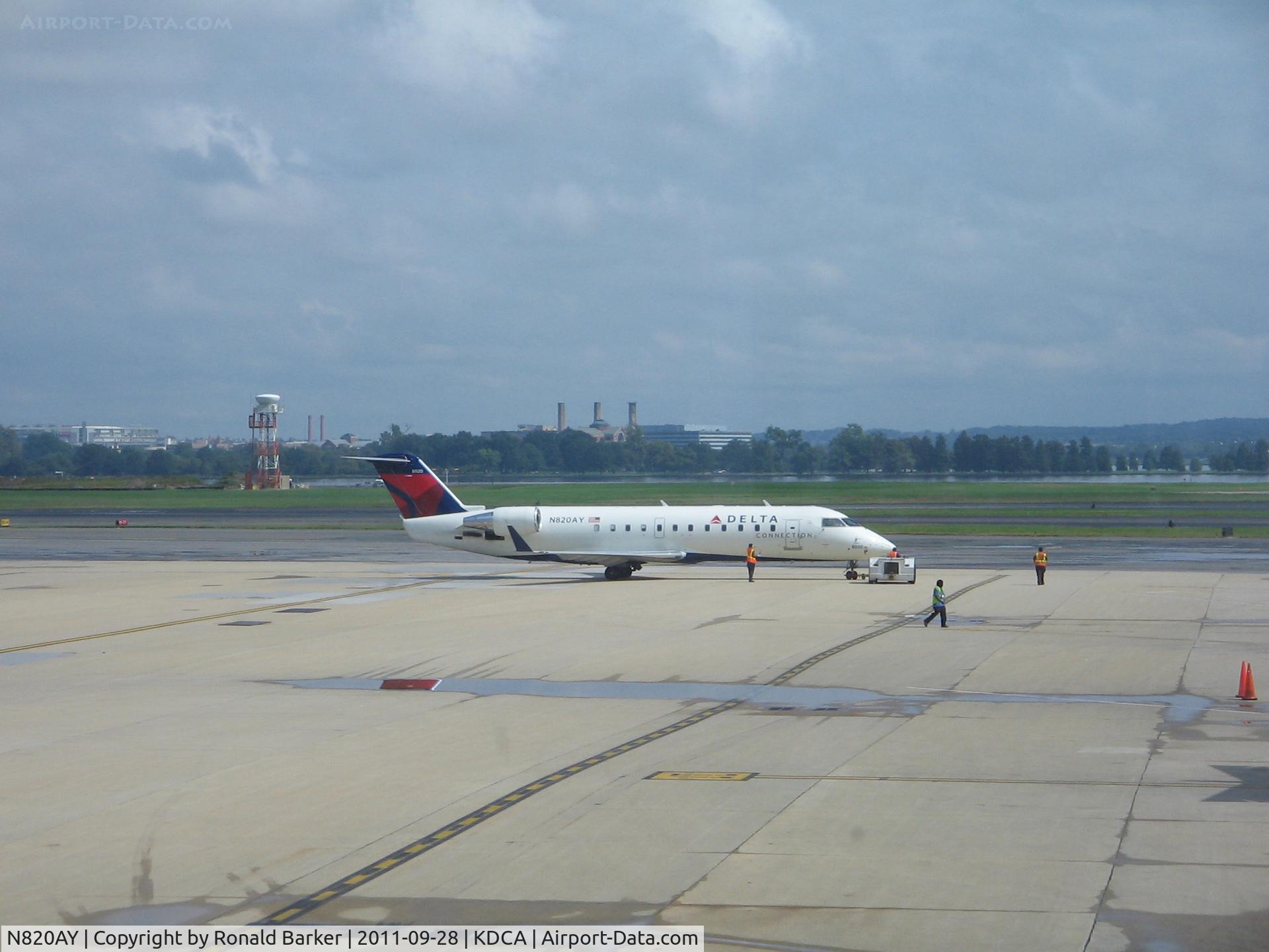 N820AY, 2005 Bombardier CRJ-200LR (CL-600-2B19) C/N 8020, DCA, VA