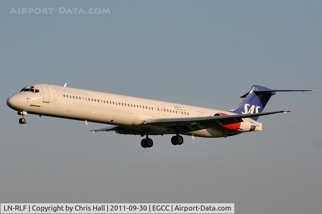LN-RLF, 1985 McDonnell Douglas MD-82 (DC-9-82) C/N 49383, Scandinavian Airlines