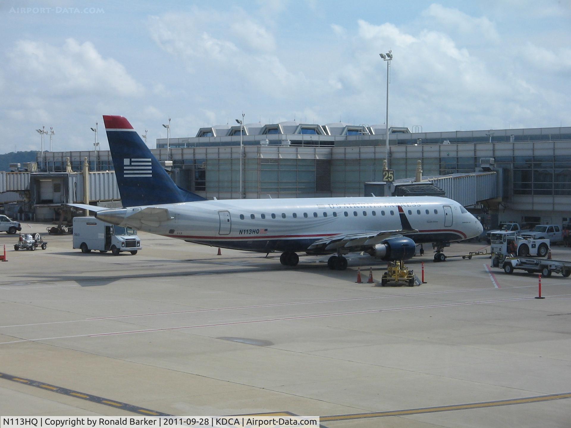 N113HQ, 2007 Embraer 175LR (ERJ-170-200LR) C/N 17000177, DCA, VA