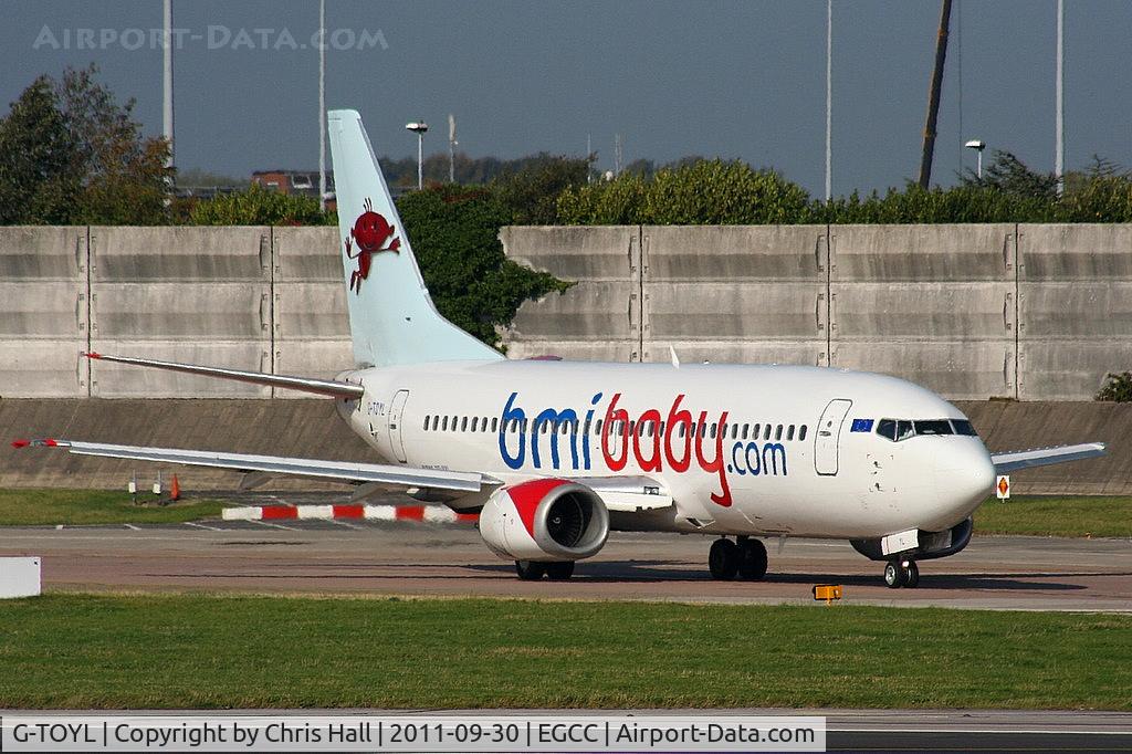 G-TOYL, 1999 Boeing 737-36N C/N 28594, BMI baby