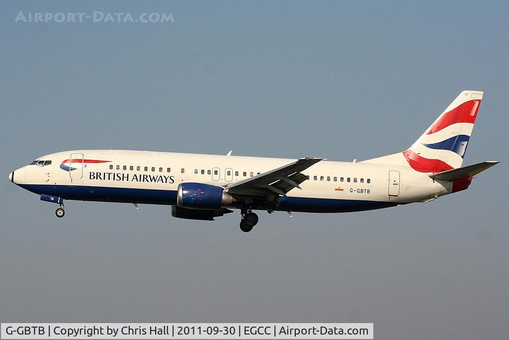 G-GBTB, 1993 Boeing 737-436 C/N 25860, British Airways
