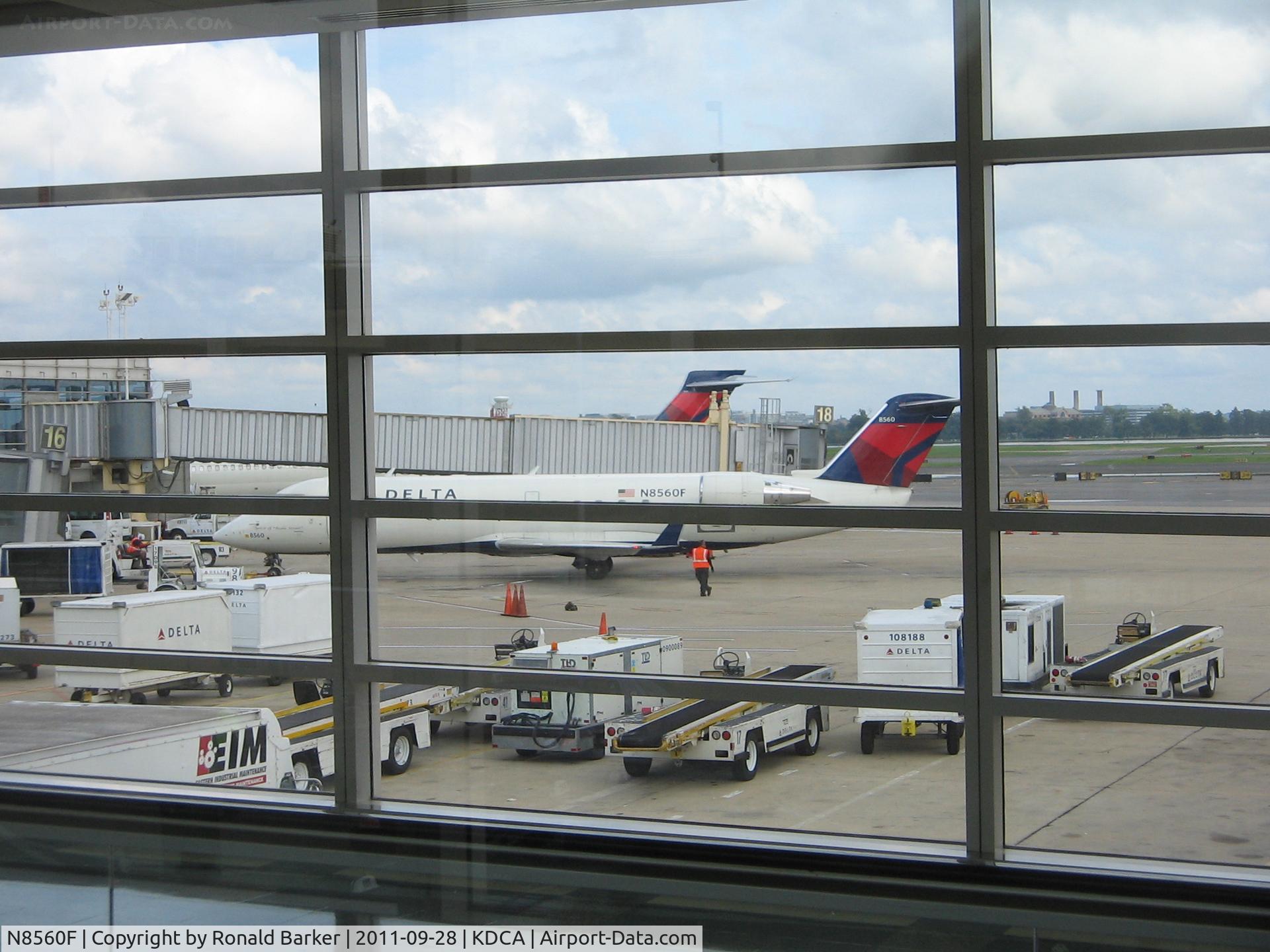N8560F, 2001 Bombardier CRJ-200LR (CL-600-2B19) C/N 7560, DCA, VA