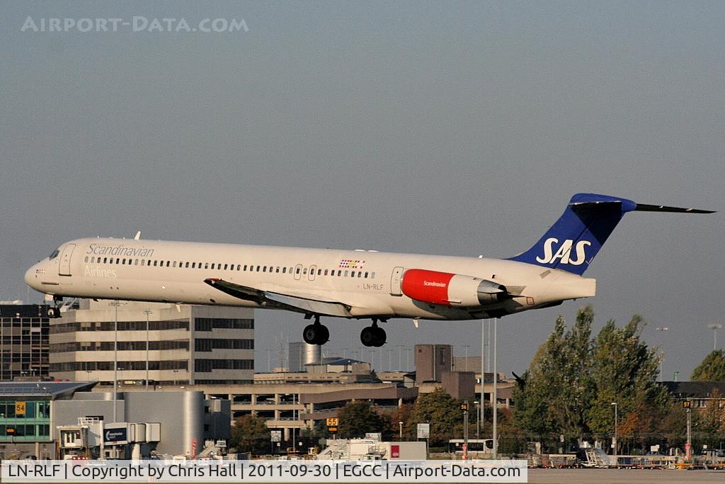 LN-RLF, 1985 McDonnell Douglas MD-82 (DC-9-82) C/N 49383, Scandinavian Airlines