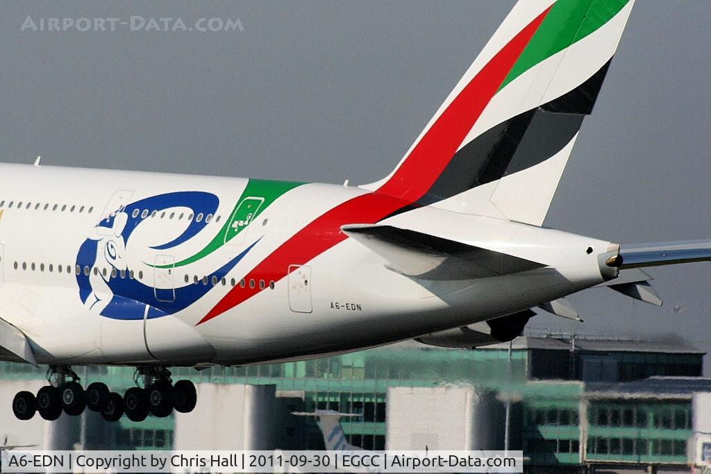 A6-EDN, 2010 Airbus A380-861 C/N 056, Emirates A380 wearing 