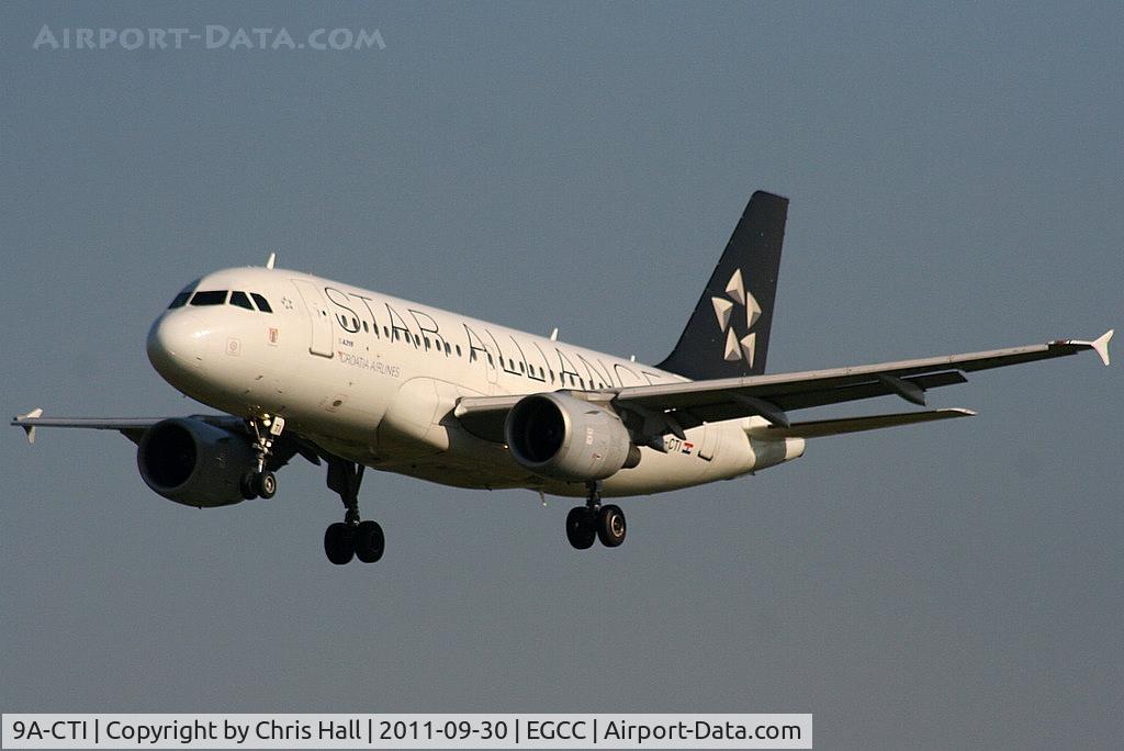 9A-CTI, 1999 Airbus A319-112 C/N 1029, Croatia Airlines