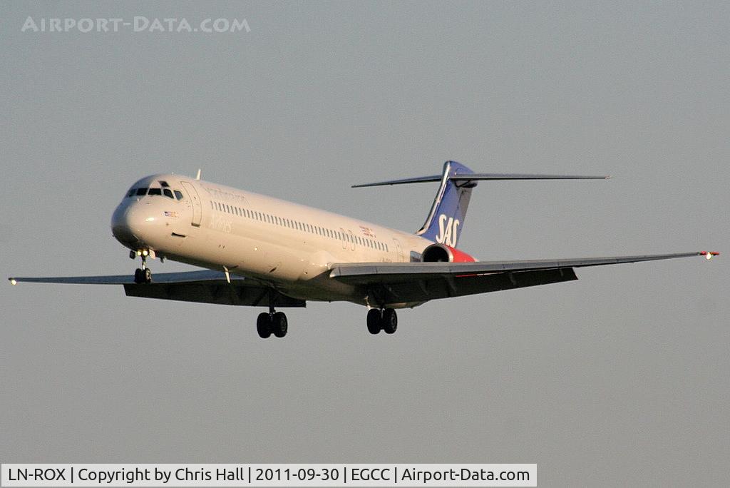 LN-ROX, 1988 McDonnell Douglas MD-82 (DC-9-82) C/N 49603, Scandinavian Airlines