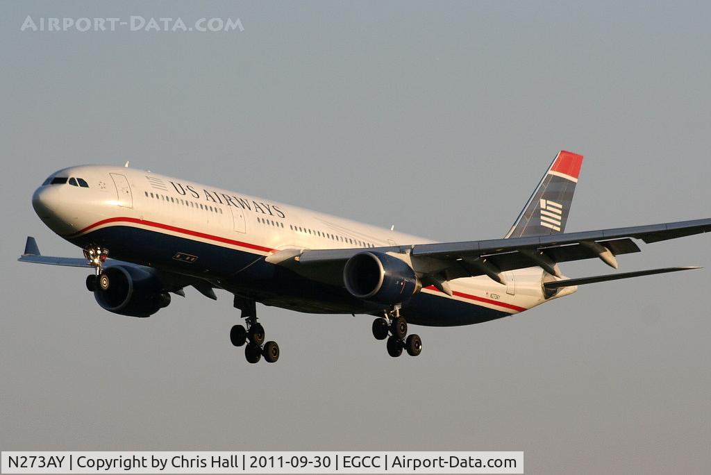 N273AY, 2000 Airbus A330-323 C/N 337, US Airways