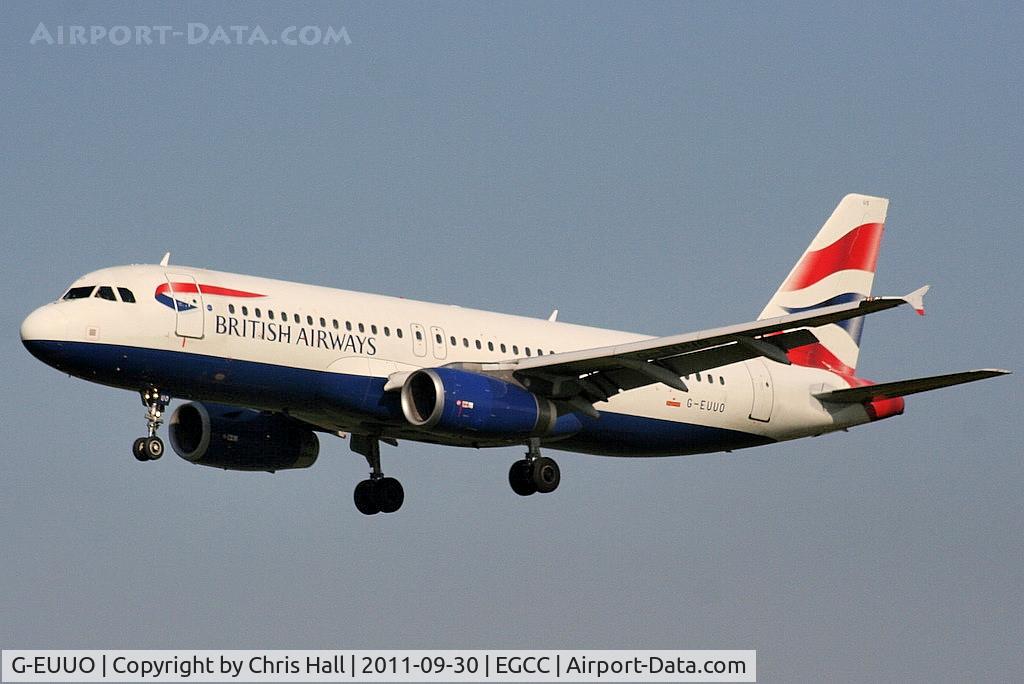 G-EUUO, 2003 Airbus A320-232 C/N 1958, British Airways