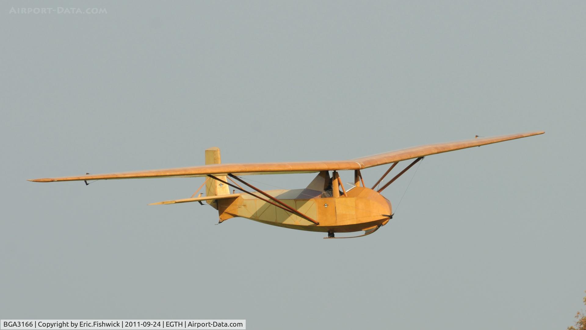 BGA3166, Slingsby T-1 Falcon Replica C/N Not found BGA3166, 4. BGA3166 at the glorious Shuttleworth Uncovered Air Display, September 2011