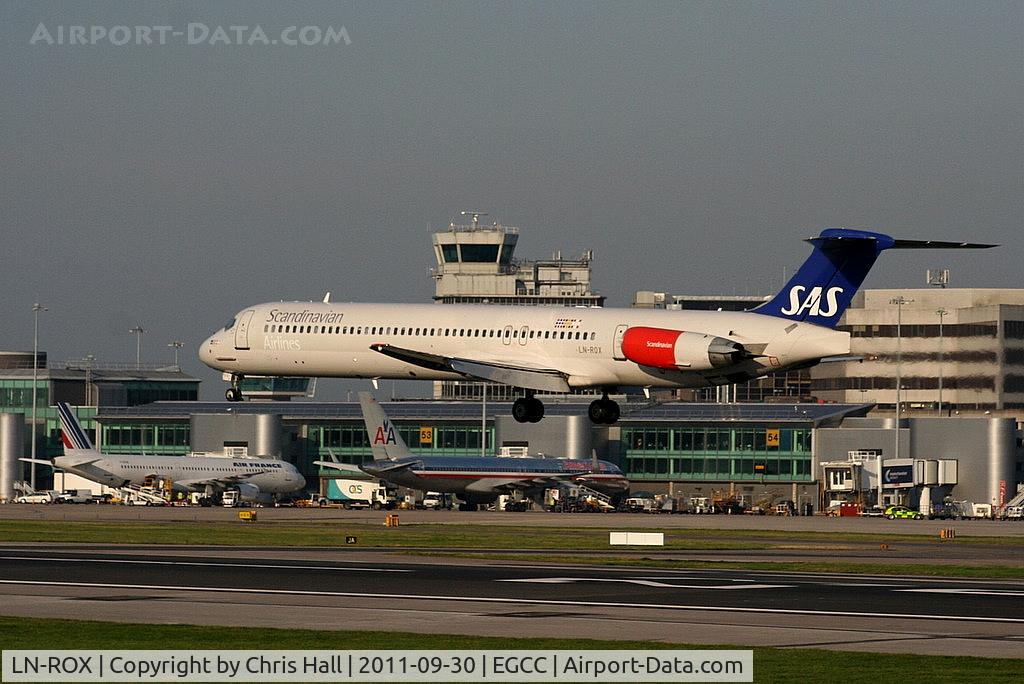 LN-ROX, 1988 McDonnell Douglas MD-82 (DC-9-82) C/N 49603, Scandinavian Airlines