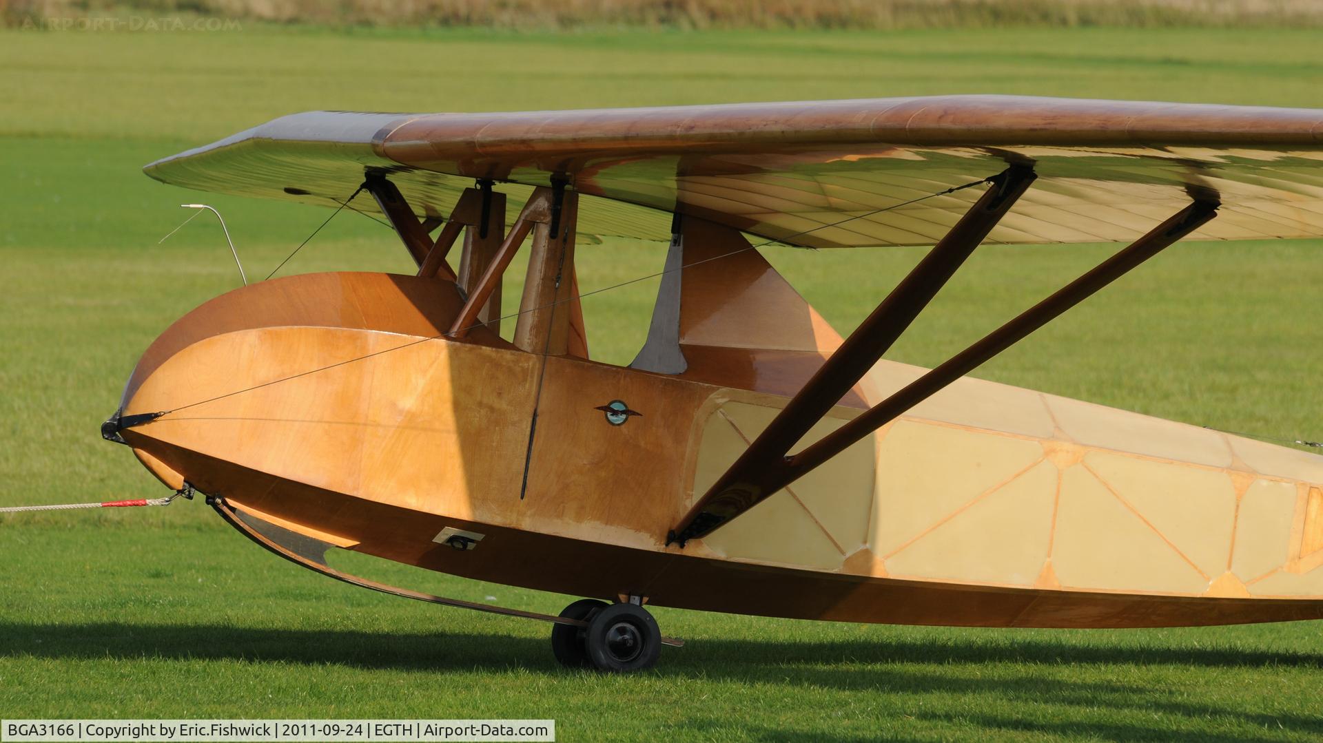 BGA3166, Slingsby T-1 Falcon Replica C/N Not found BGA3166, 5. BGA3166 at the glorious Shuttleworth Uncovered Air Display, September 2011