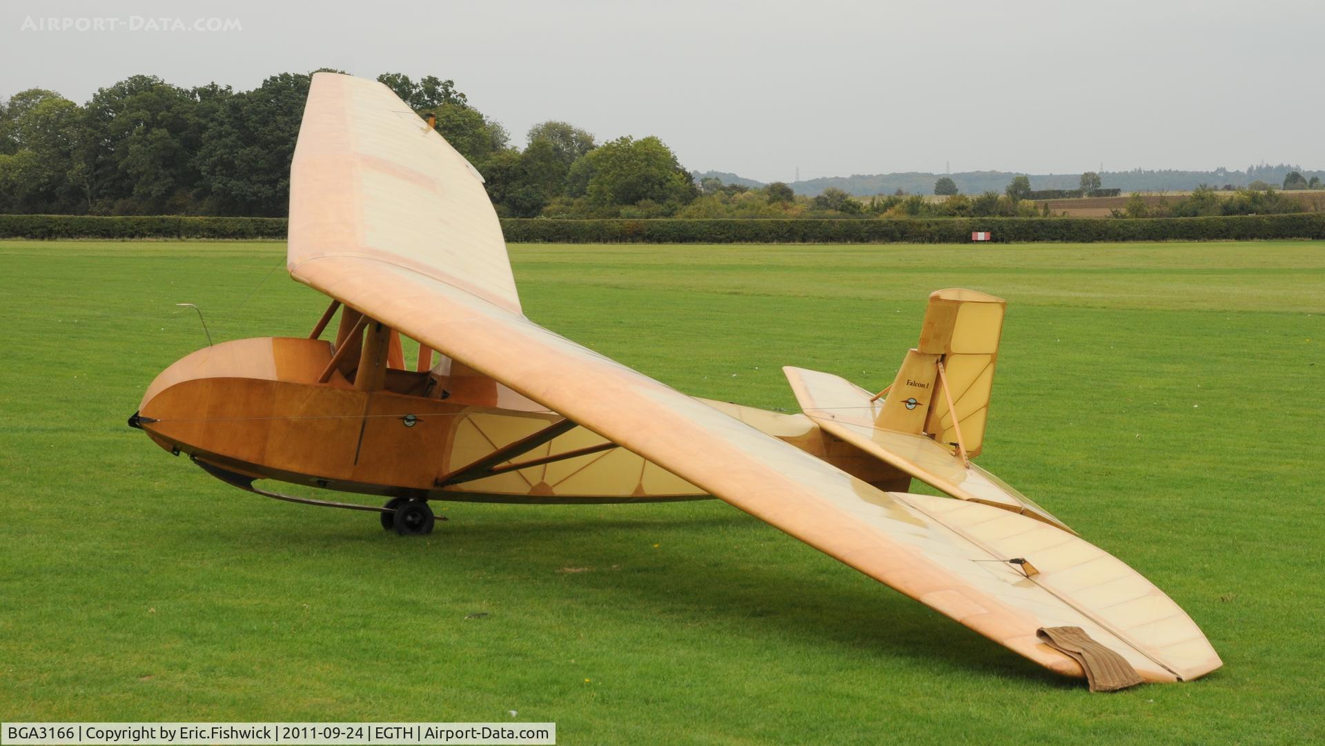 BGA3166, Slingsby T-1 Falcon Replica C/N Not found BGA3166, 3. BGA3166 at the glorious Shuttleworth Uncovered Air Display, September 2011