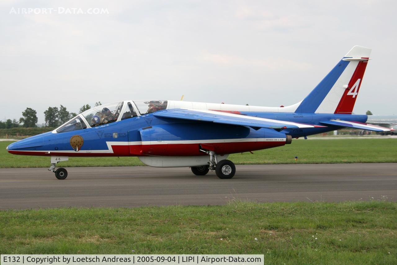 E132, Dassault-Dornier Alpha Jet E C/N E132, Patrouille de France