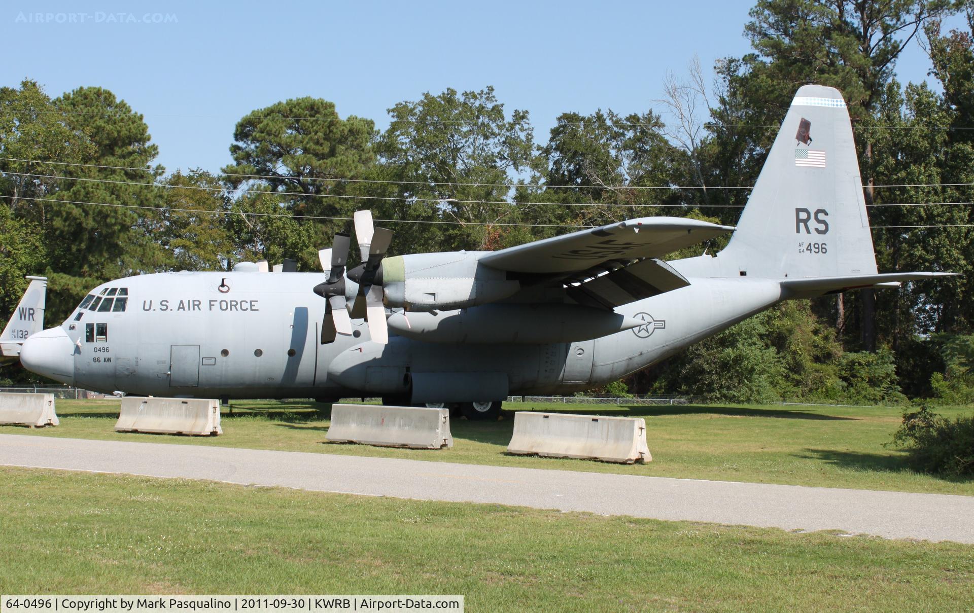 64-0496, 1964 Lockheed C-130E Hercules C/N 382-3980, Lockheed C-130E