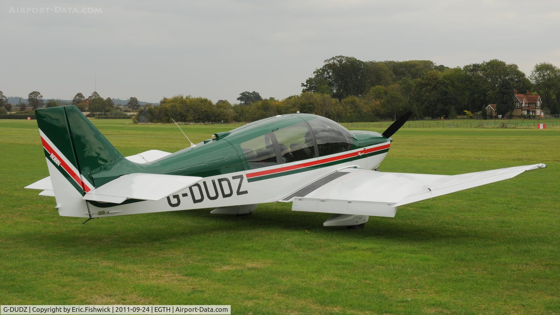 G-DUDZ, 1997 Robin DR-400-180 Regent Regent C/N 2367, 2. G-DUDZ at the glorious Shuttleworth Uncovered Air Display, September 2011