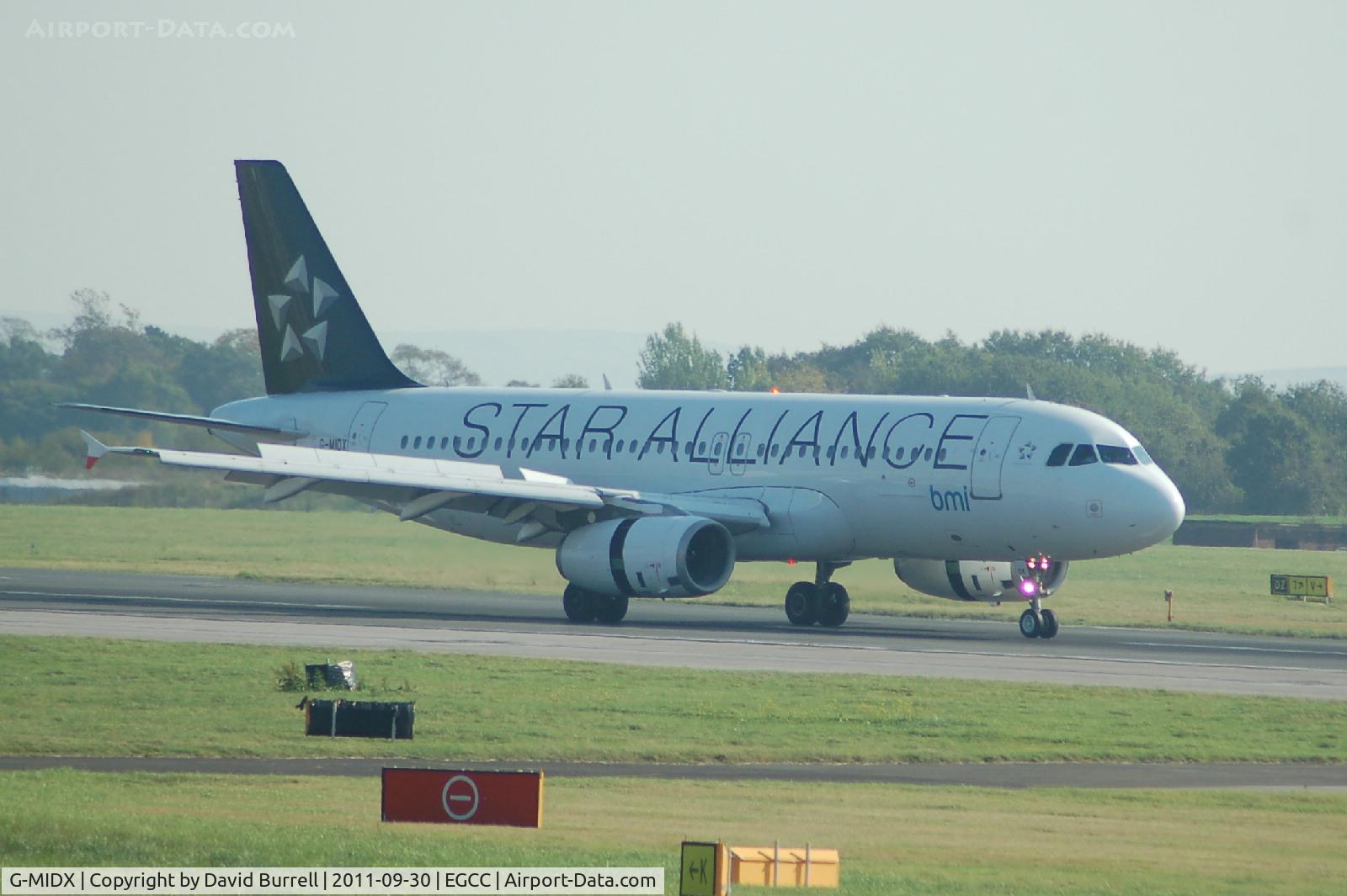 G-MIDX, 2000 Airbus A320-232 C/N 1177, BMI Airbus A320 Manchester Airport