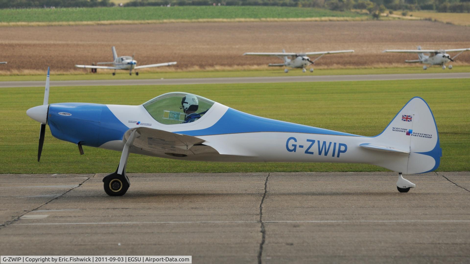 G-ZWIP, 2005 Silence Twister C/N PFA 329-14211, 1. G-ZWIP at The Duxford Air Show, September 2011