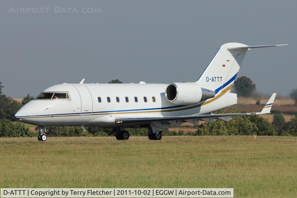 D-ATTT, 2005 Bombardier Challenger 604 (CL-600-2B16) C/N 5609, 2005 Bombardier Challenger 604, c/n: 5609 at Luton