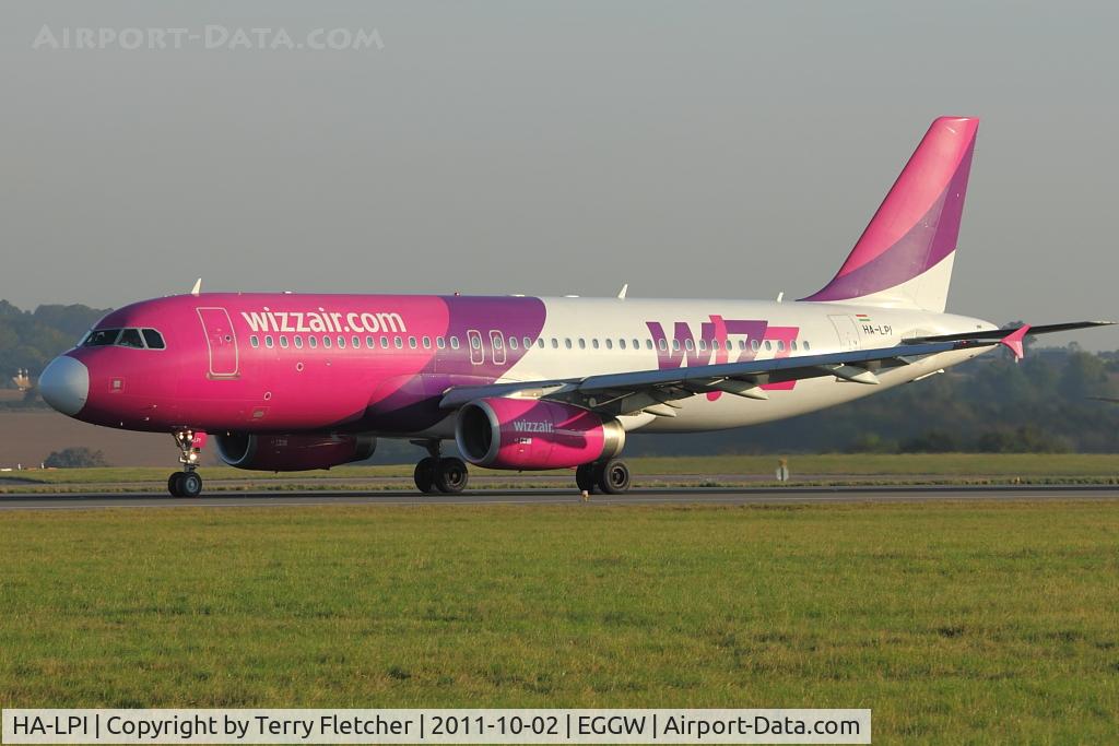 HA-LPI, 2006 Airbus A320-232 C/N 2752, Wizz Air a320 at Luton