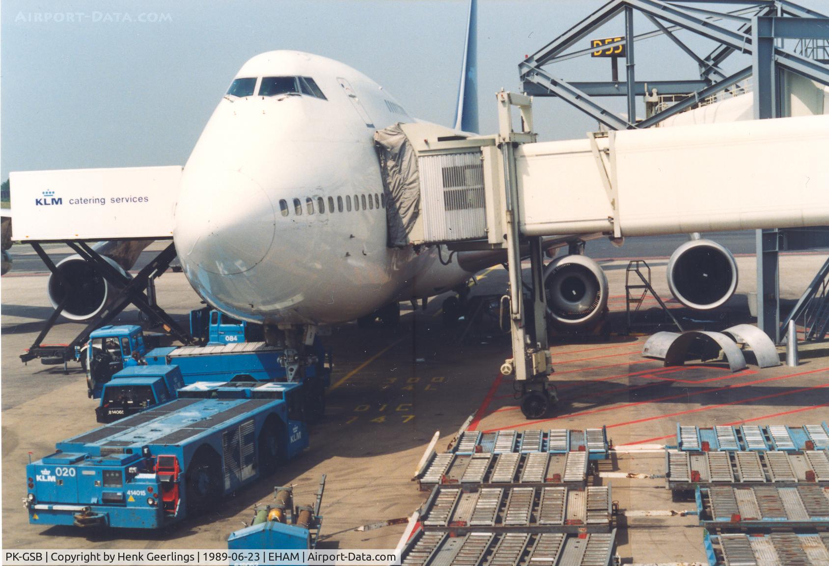 PK-GSB, 1980 Boeing 747-2U3B C/N 22247, Garuda Indonesia.

Extra engine under wing